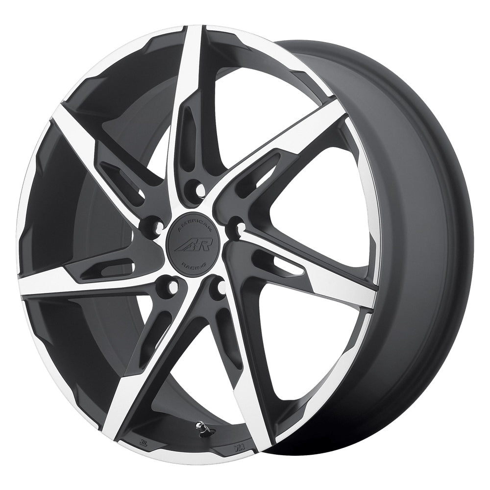 AR900 - 17x7.5 / 5x115 | +45 | 72.56 / Satin Black Machined