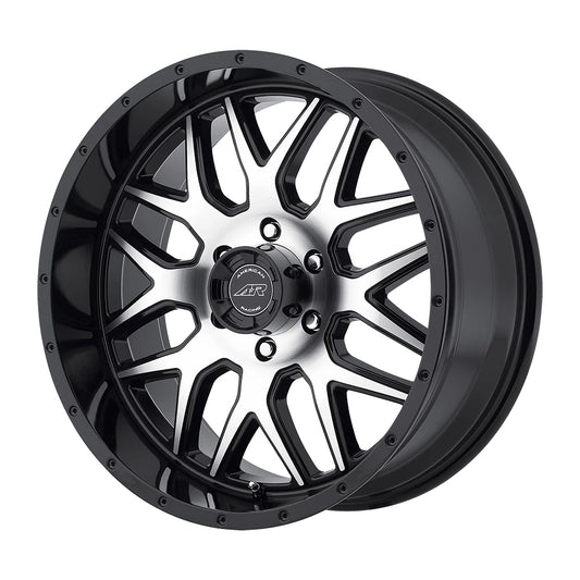 AR910 - 20x9 / 6x5.5 | +18 | 108 / Gloss Black Machined